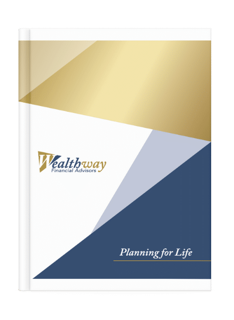 Mockup of cover of Wealthway Financial Advisors Information Packet